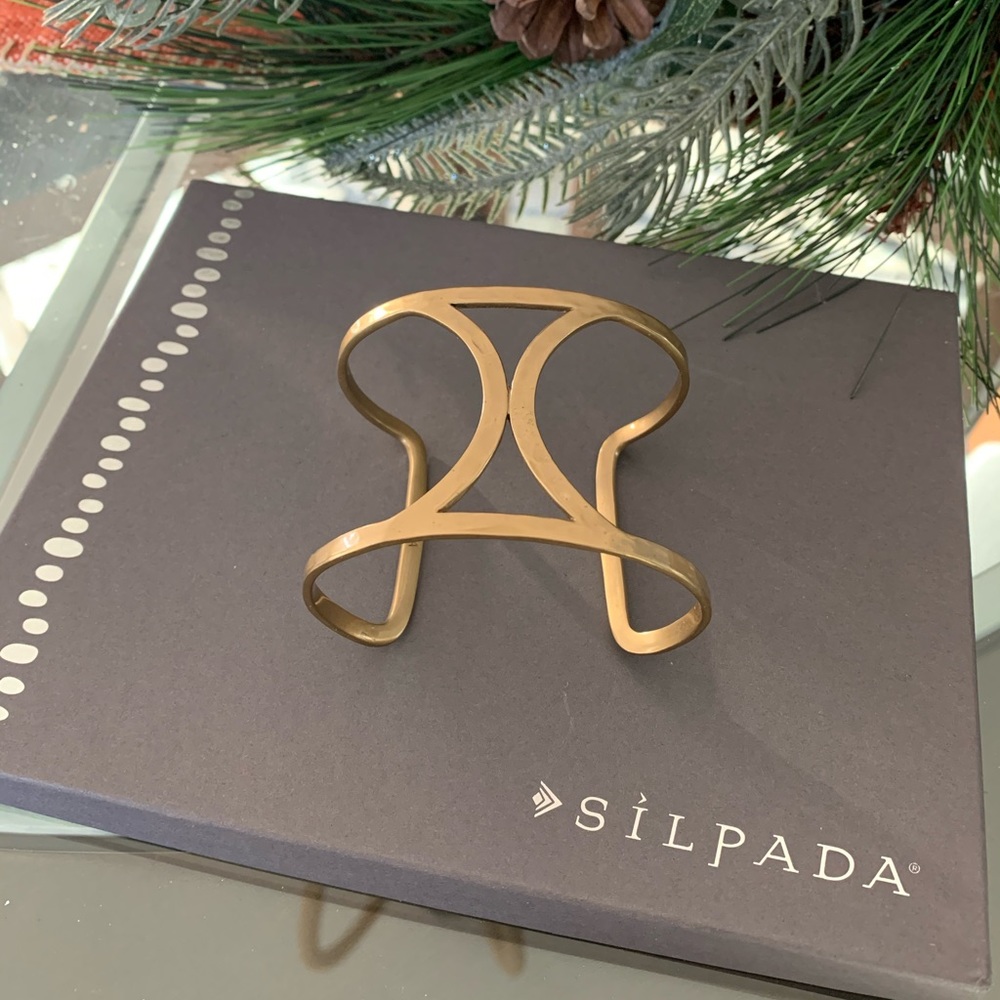 Silpada KR Looped in Cuff